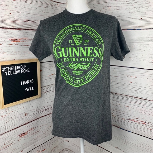 Guinness Beer St. James’s Gate Dublin Ireland Graphic Tee Size S - Picture 1 of 3